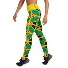Load image into Gallery viewer, Neo-Don &#39;JamRas&#39; Yoga Leggings - 2 - Yellow