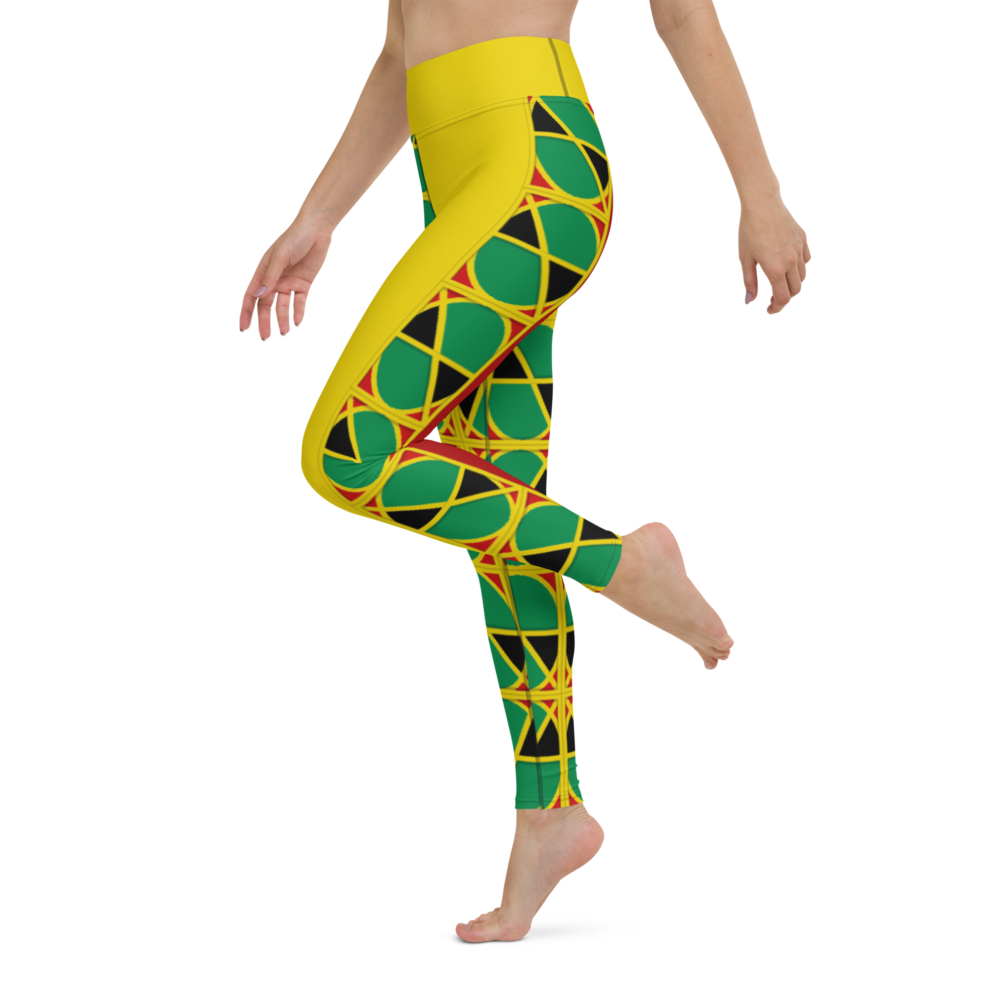 Neo-Don 'JamRas' Yoga Leggings - 3 - YF/RB