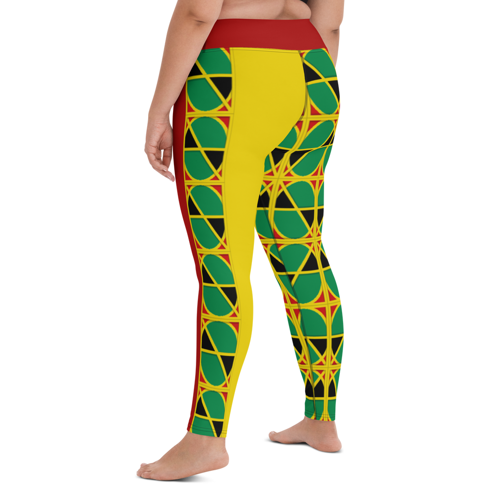 Neo-Don 'JamRas' Yoga Leggings - 3 - RF/YB
