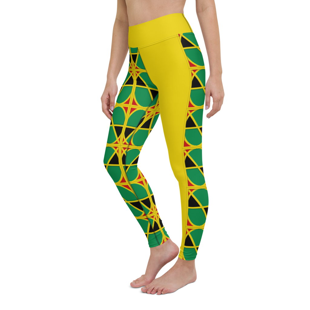 Neo-Don 'JamRas' Yoga Leggings - 3 - YF/RB