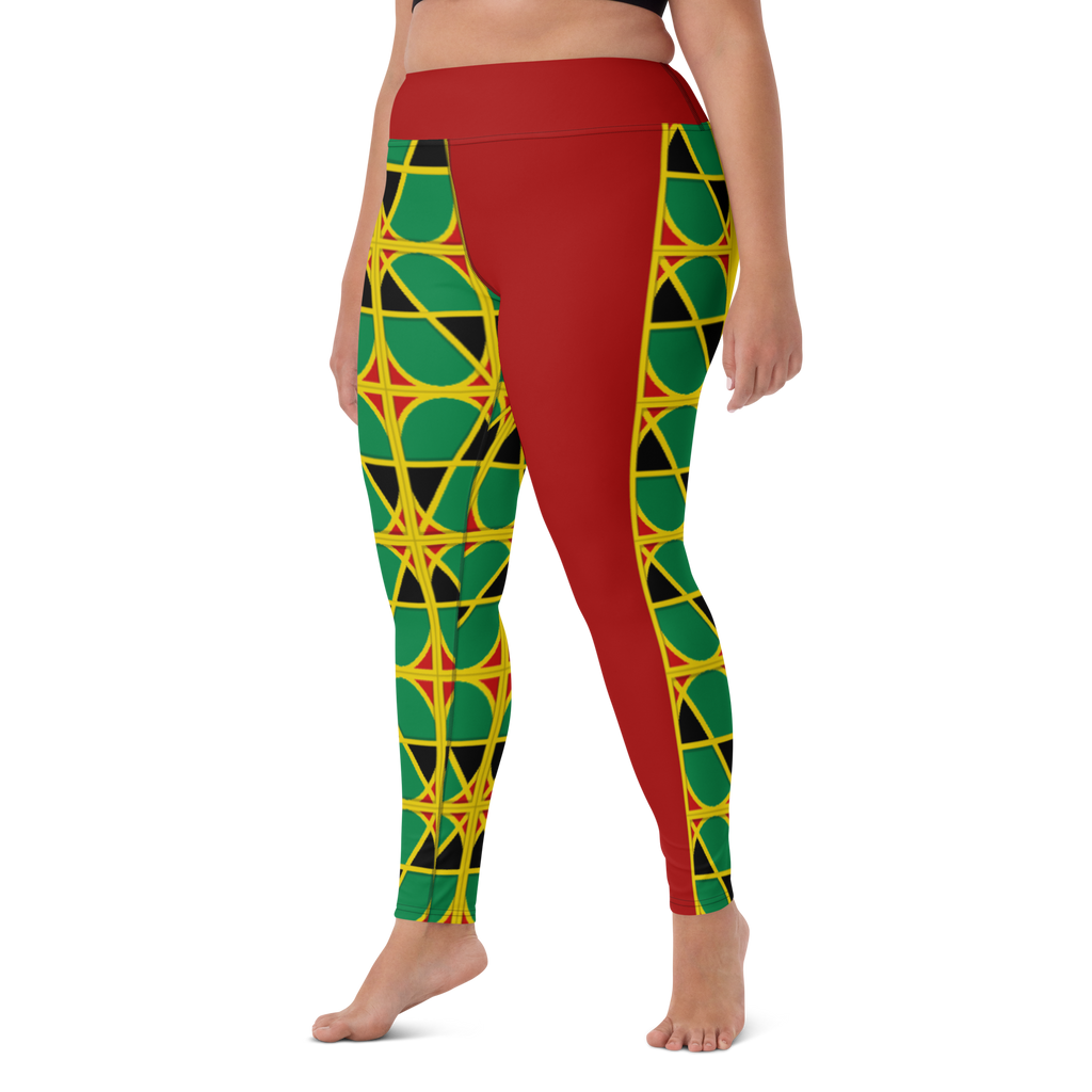 Neo-Don 'JamRas' Yoga Leggings - 3 - RF/YB