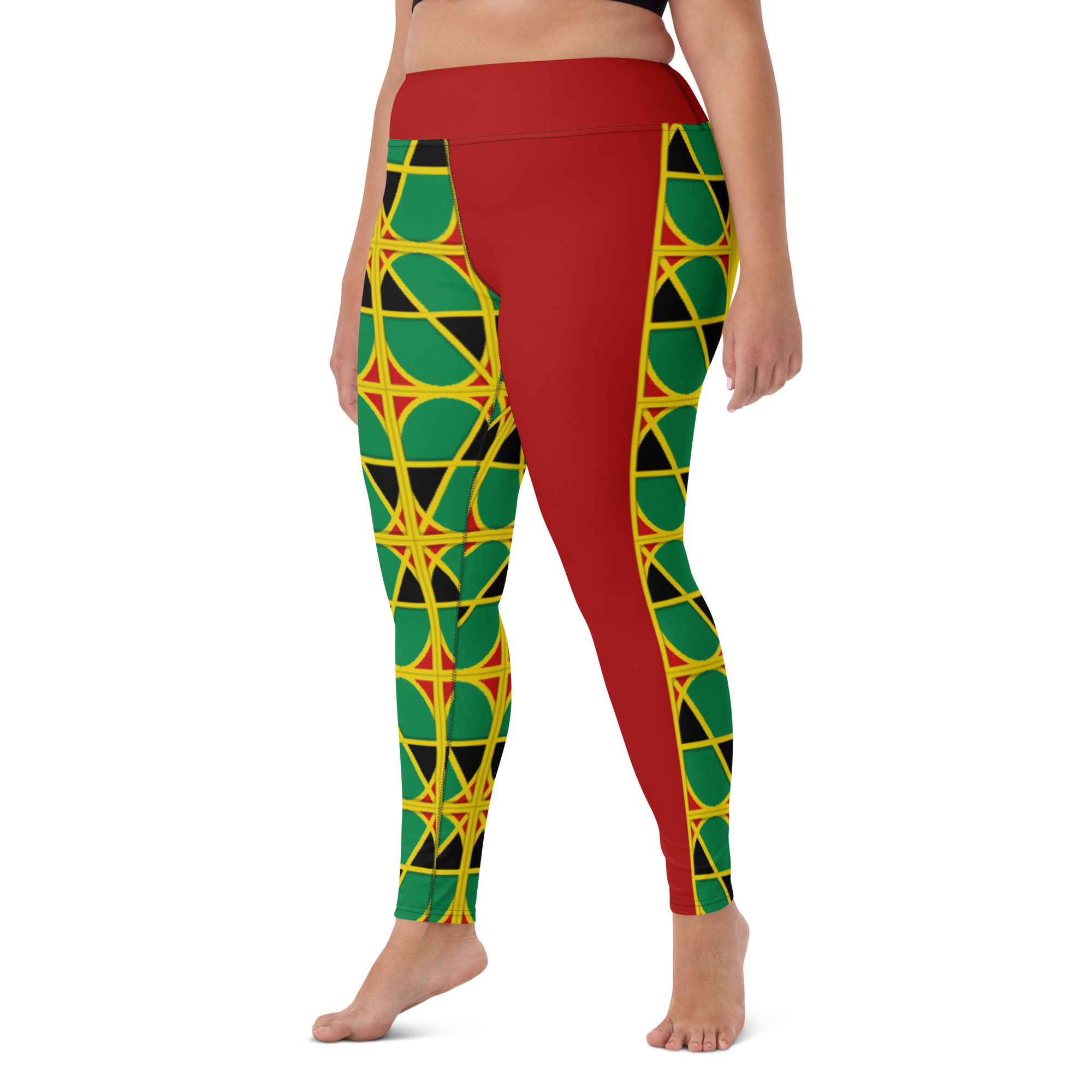 Neo-Don 'JamRas' Yoga Leggings - 3 - RF/YB