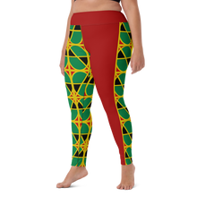 Load image into Gallery viewer, Neo-Don &#39;JamRas&#39; Yoga Leggings - 3 - RF/YB