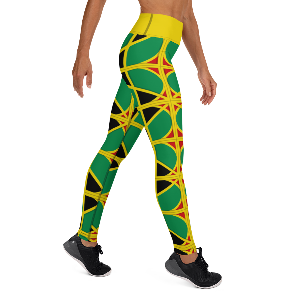 Neo-Don 'JamRas' Yoga Leggings - 2 - Yellow