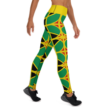 Load image into Gallery viewer, Neo-Don &#39;JamRas&#39; Yoga Leggings - 2 - Yellow