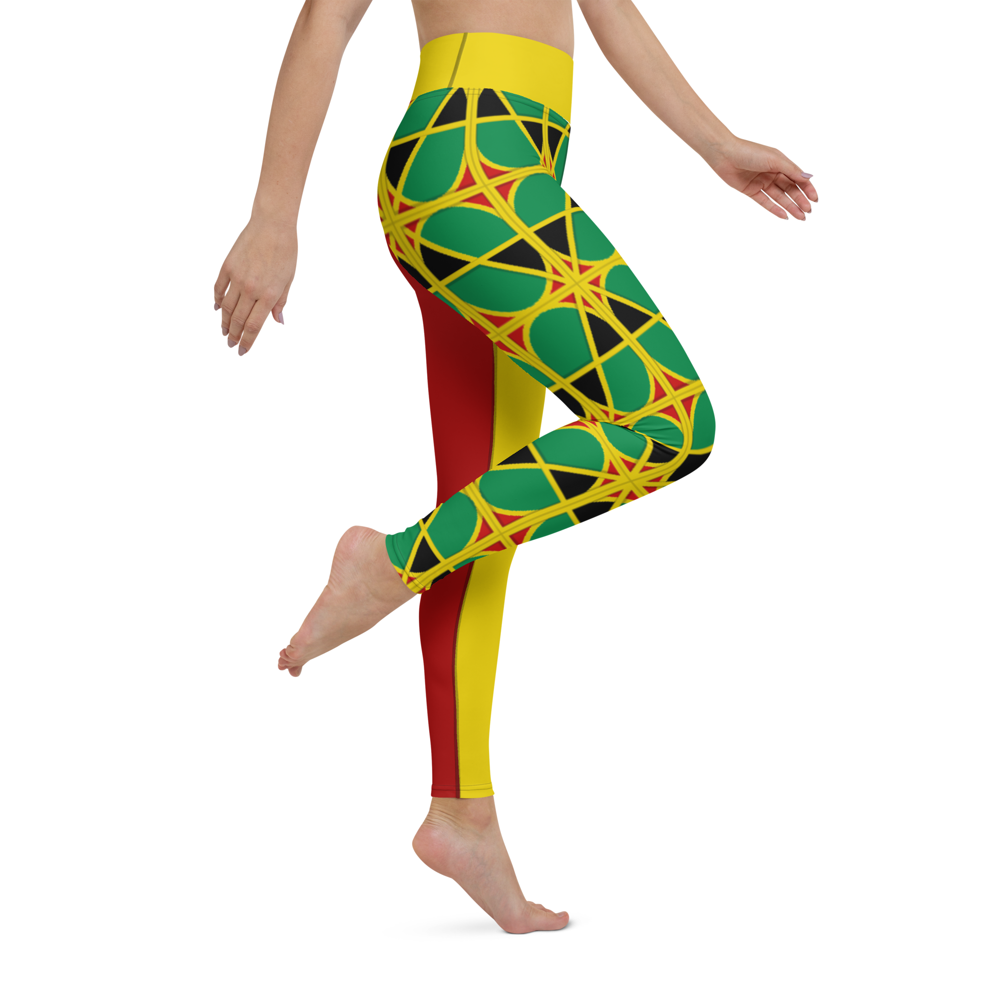 Neo-Don 'JamRas' Yoga Leggings - 3 - YF/RB