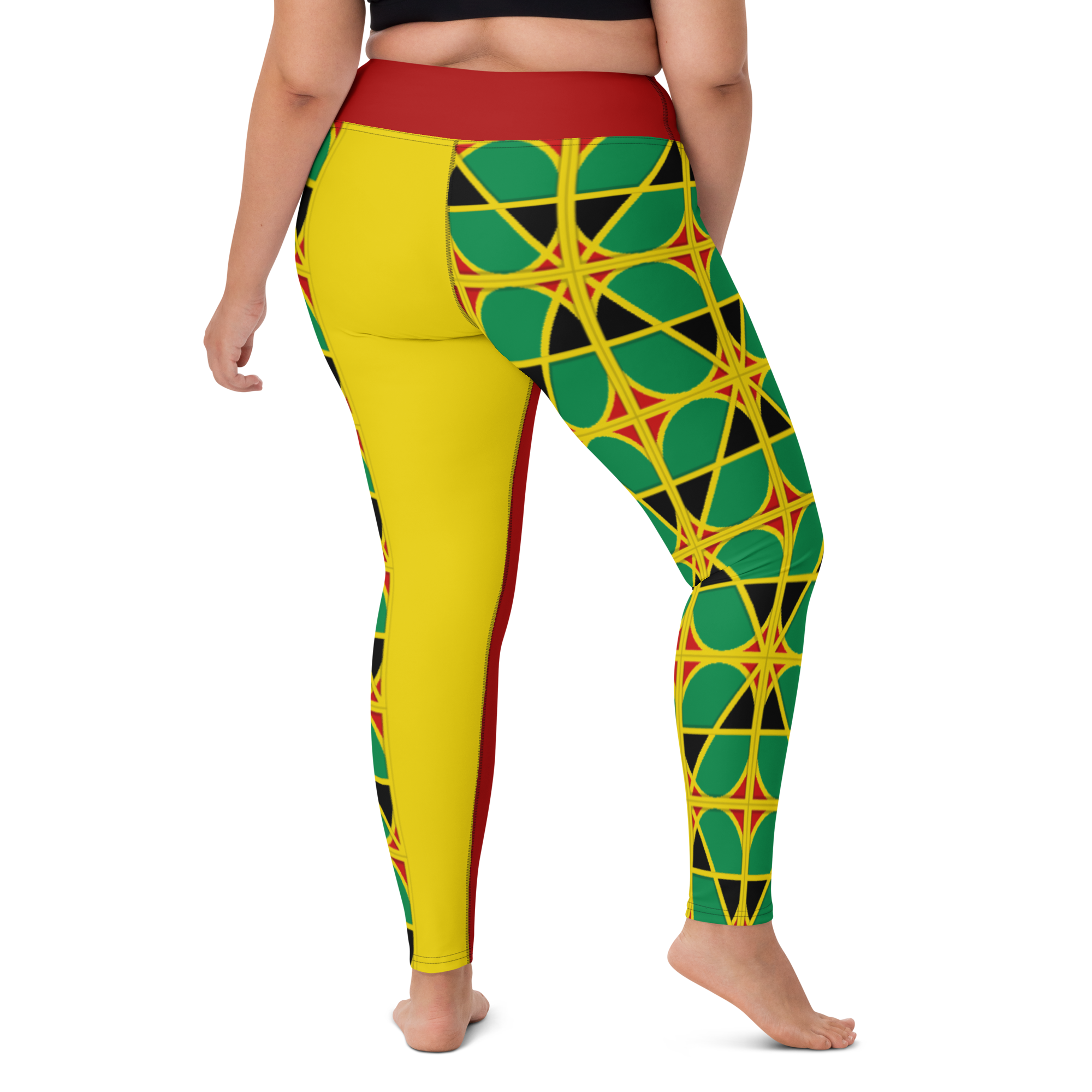 Neo-Don 'JamRas' Yoga Leggings - 3 - RF/YB