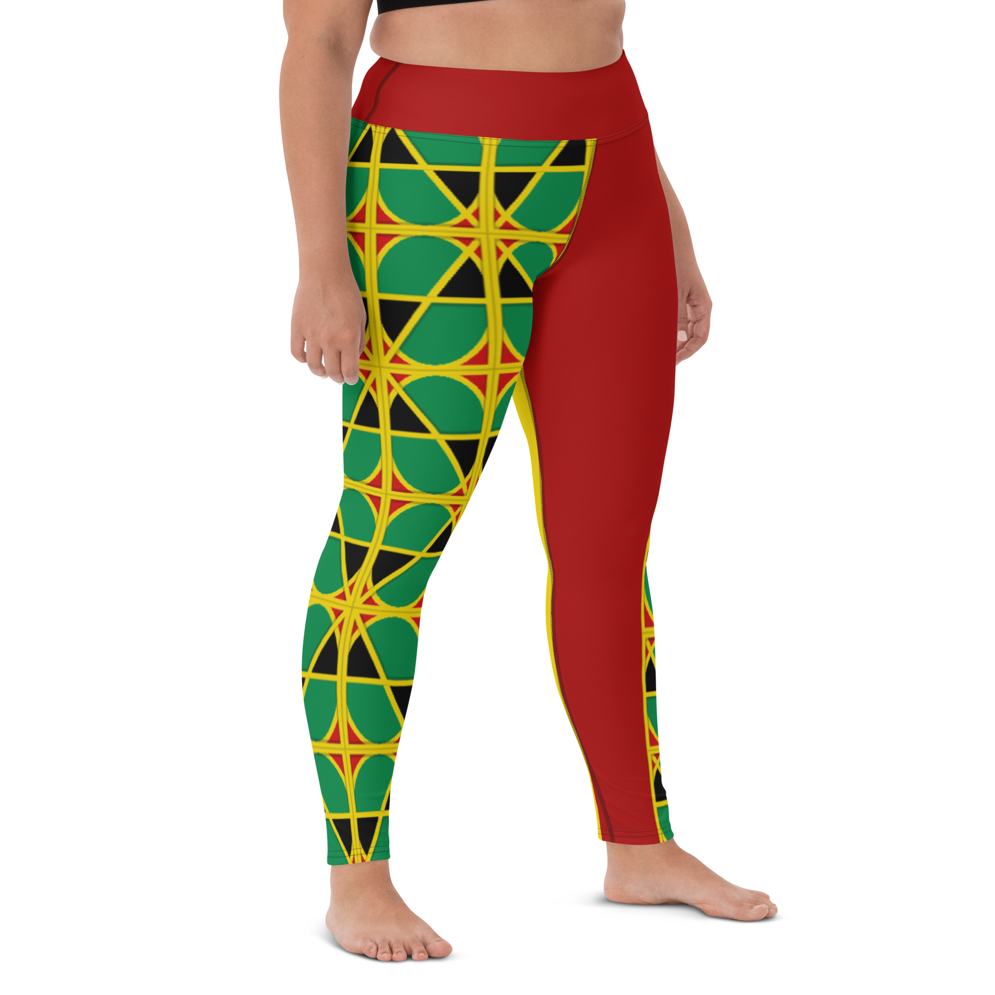 Neo-Don 'JamRas' Yoga Leggings - 3 - RF/YB