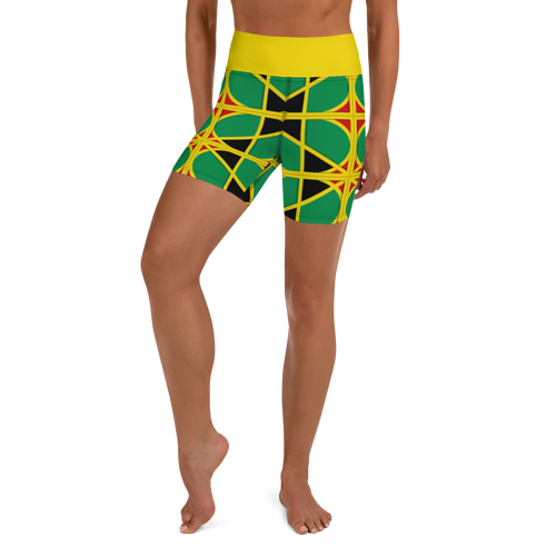 Neo-Don 'JamRas' Yoga Shorts - 2 - Yellow