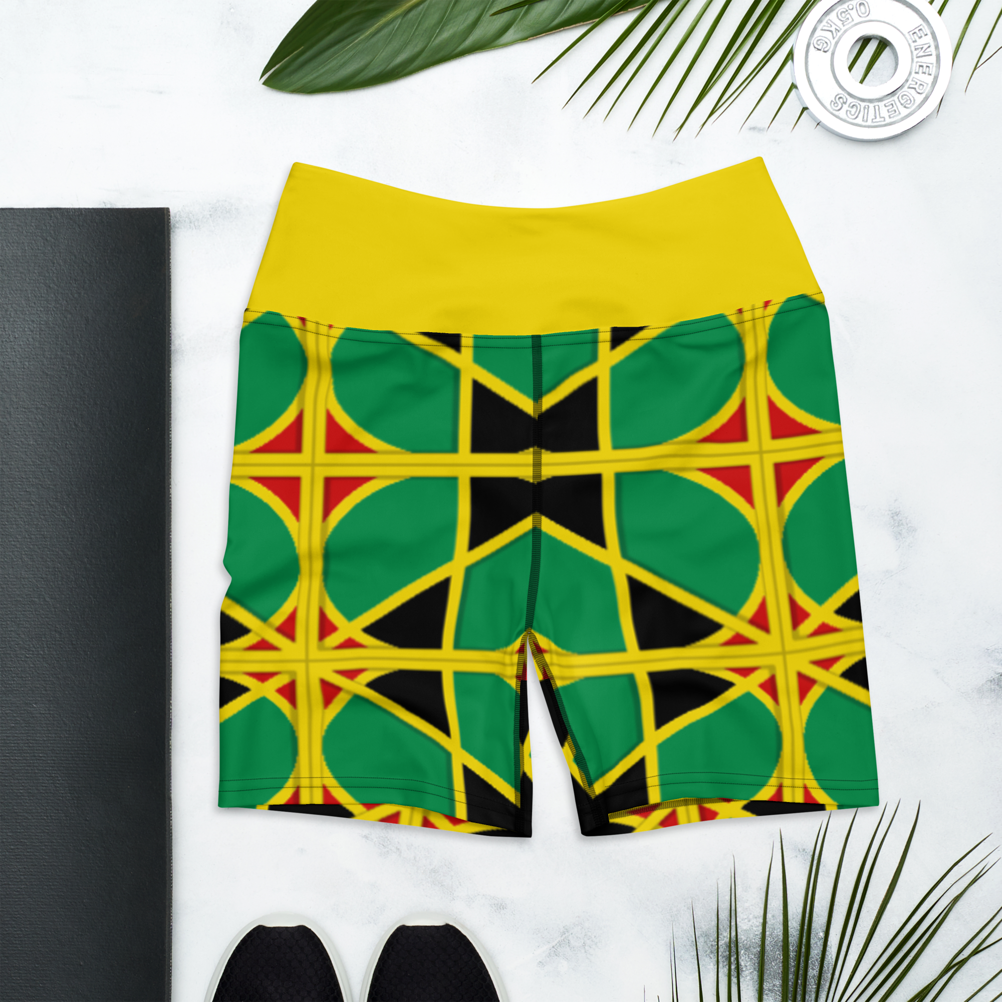 Neo-Don 'JamRas' Yoga Shorts - 2 - Yellow