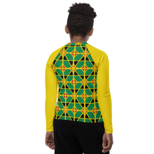 Load image into Gallery viewer, Neo-Don &#39;JamRas&#39; Youth Rash Guard - 3 - Yellow