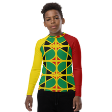 Load image into Gallery viewer, Neo-Don &#39;JamRas&#39; Youth Rash Guard - 2 - Mix