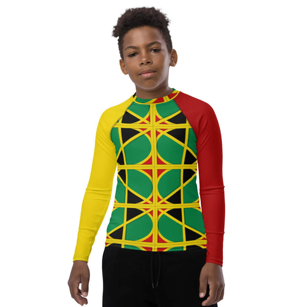 Neo-Don 'JamRas' Youth Rash Guard - 2 - Mix