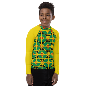 Neo-Don 'JamRas' Youth Rash Guard - 3 - Yellow