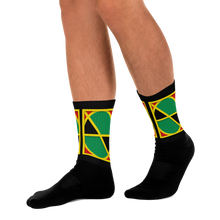 Load image into Gallery viewer, Neo-Don &#39;JamRas&#39; Socks - 1 - Black