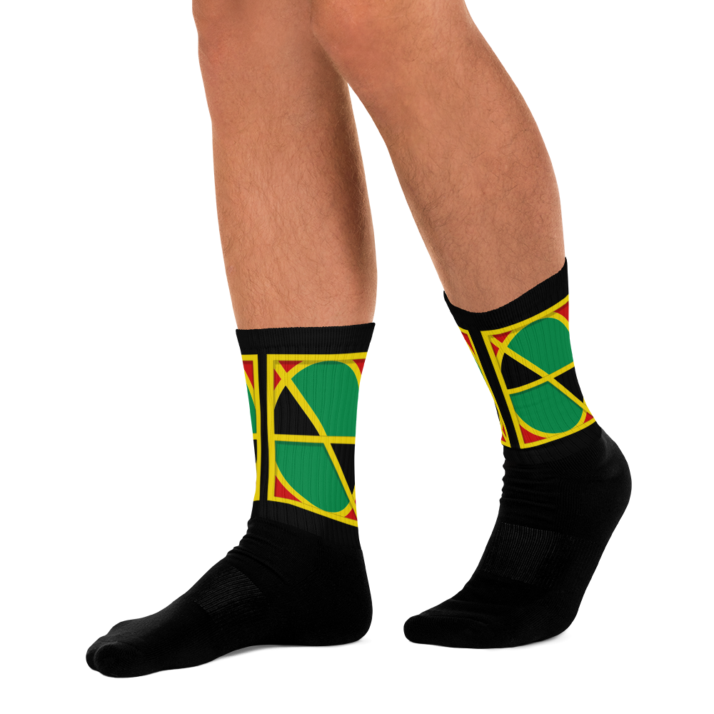 Neo-Don 'JamRas' Socks - 1 - Black