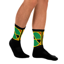 Load image into Gallery viewer, Neo-Don &#39;JamRas&#39; Socks - 1 - Black