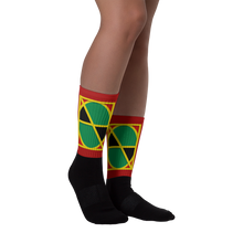 Load image into Gallery viewer, Neo-Don &#39;JamRas&#39; Socks - 1 - Red