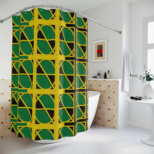 Neo-Don 'Jam' Shower Curtains - 1 - Polyester