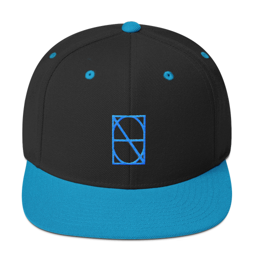 Neo-Don- Blue on black - Snapback Hat