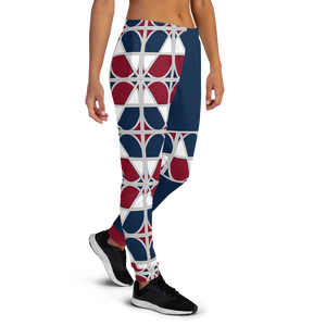 Neo-Don 'Merca' Women's Joggers - Blue