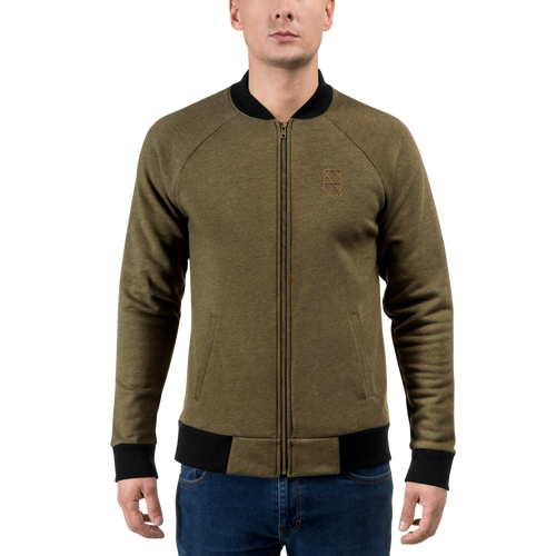 Neo-Don - Brown on Black - Bomber Jacket
