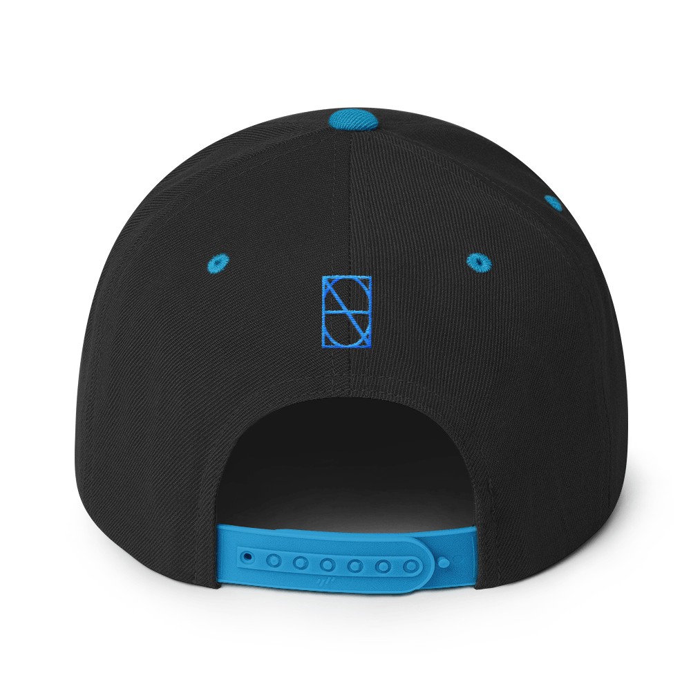 Neo-Don- Blue on black - Snapback Hat