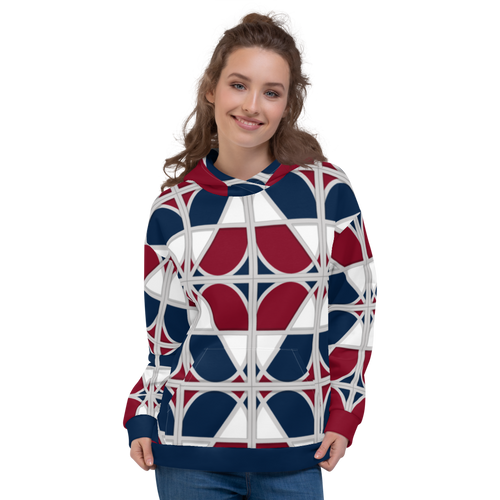 Neo-Don 'Merca' Unisex Hoodie - 2 - Red Hood