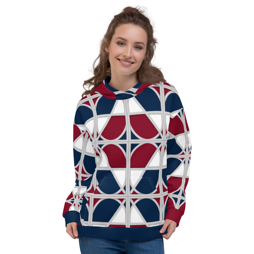 Neo-Don 'Merca' Unisex Hoodie - 2 - Red Hood