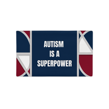 Load image into Gallery viewer, Neo- Don &#39;Merca&#39; - Autism- Premium Pillow Case - Merca Blue