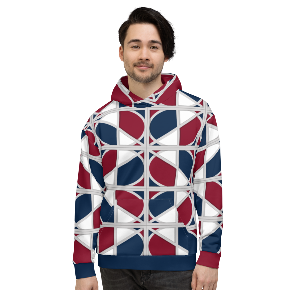 Neo-Don 'Merca' Unisex Hoodie - 3 - Red Hood