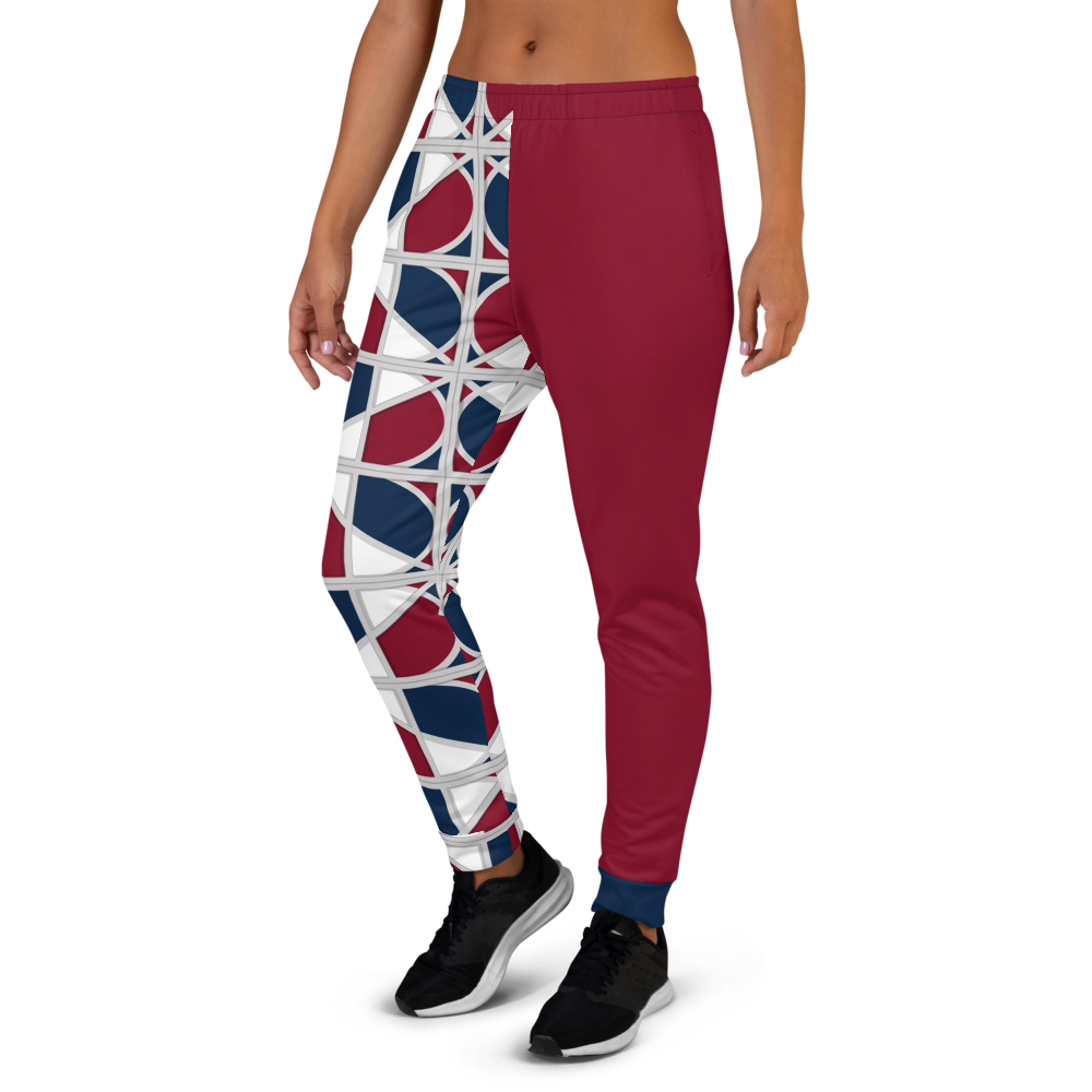 Neo-Don 'Merca' Women's Joggers - 2- Red