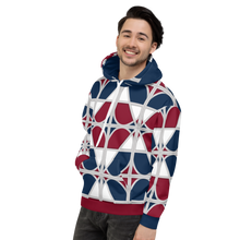 Load image into Gallery viewer, Neo-Don &#39;MERCA&#39; Unisex Hoodie - 2 - Blue Hood