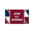 Neo- Don 'Merca' - Autism-  Premium Pillow Case - Merca Red