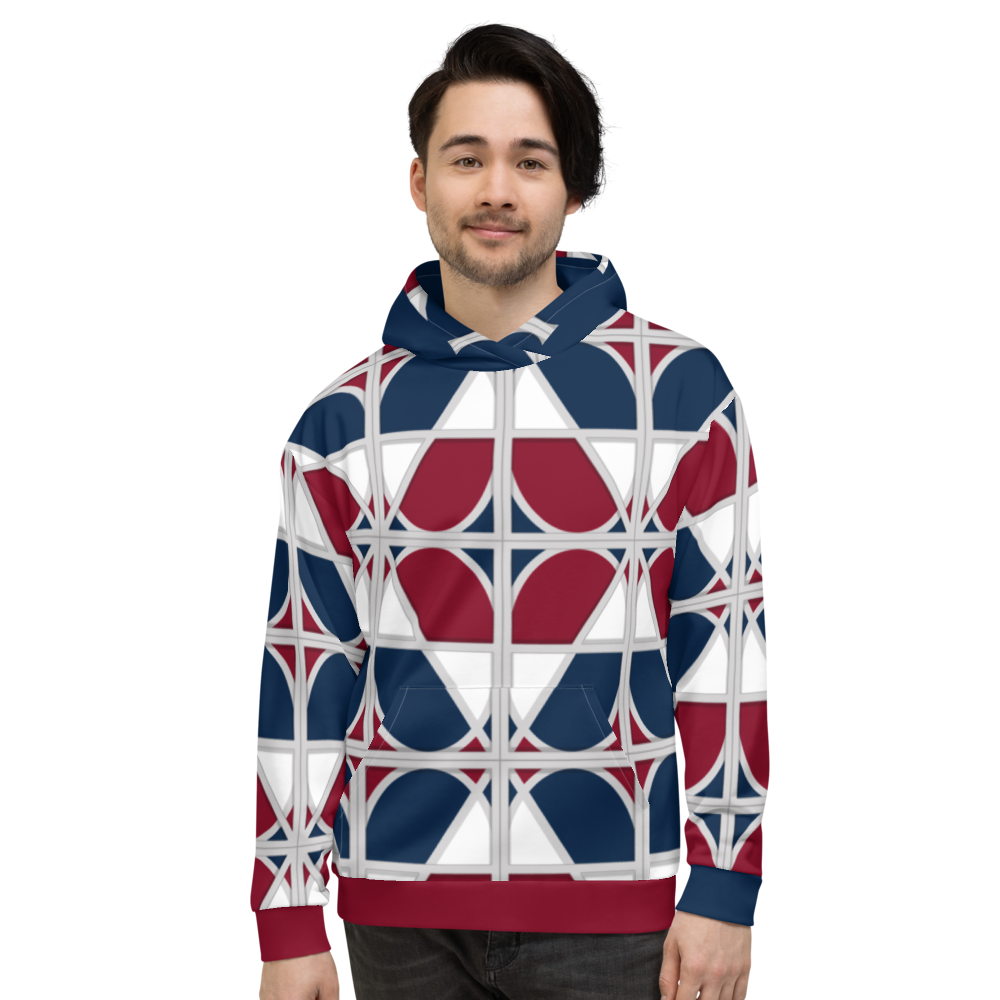 Neo-Don 'MERCA' Unisex Hoodie - 2 - Blue Hood