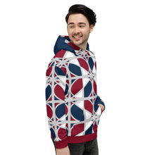 Load image into Gallery viewer, Neo-Don &#39;MERCA&#39; Unisex Hoodie - 3 - Blue hood